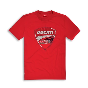 Ducati Corse poló, piros