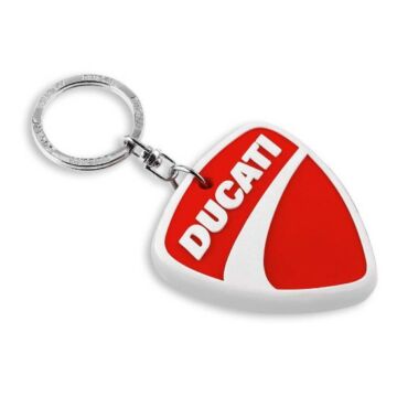 Ducati Company Logo PVC kulcstartó 