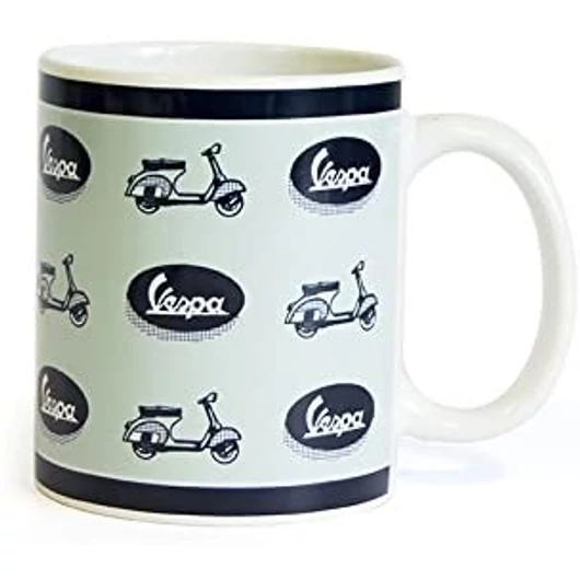 LIGHT BLUE LOGO VESPA bögre