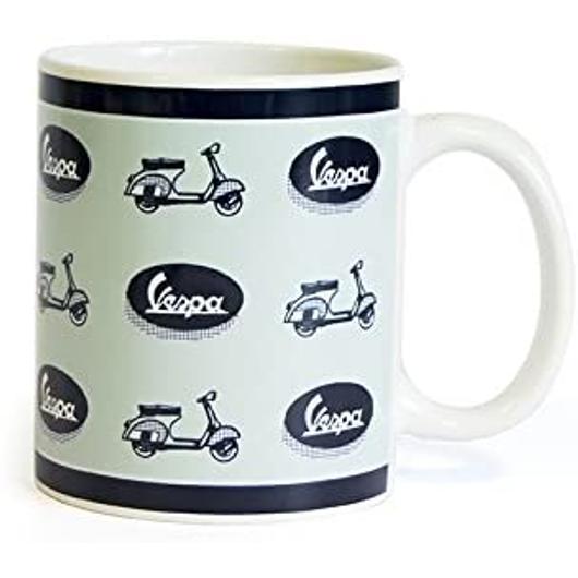 LIGHT BLUE LOGO VESPA bögre