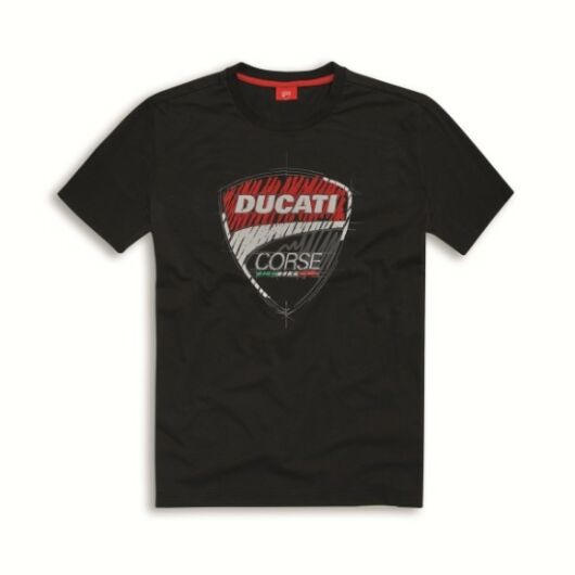 Ducati Corse poló, fekete 